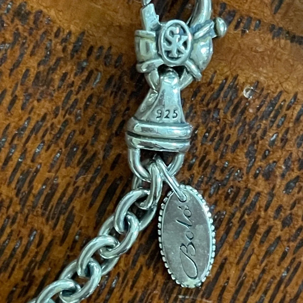 Scott Kay Bolo Link Sterling Silver Necklace - Picture 8 of 13